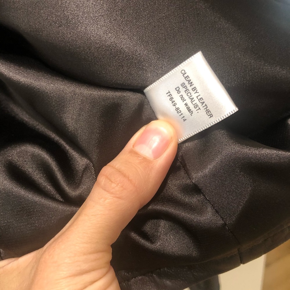 PENDLETON Dark Brown Leather Jacket - Picture 8 of 9